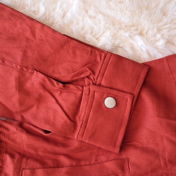 32 Degrees COOL Bossa Nova Jacket | Burnt Orange Zip-Up | Lightweight L NWT - Picture 4 of 13